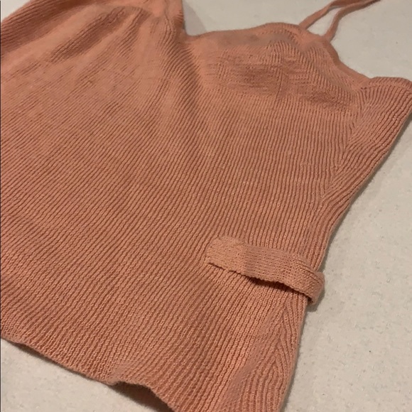 Spaghetti strap pink top size Small cute! - Picture 3 of 3